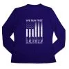 Women's Long Sleeve Tech Tee - Because Of The Brave -goneforarun Sales 2023 tr 47593 ROYAL MAIN