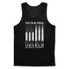 Men's Running Performance Tank Top - Because Of The Brave