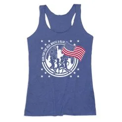 Women's Everyday Tank Top - Run For The Red, White & Blue