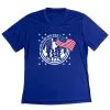 Women's Short Sleeve Tech Tee - Run For The Red, White & Blue -goneforarun Sales 2023 tr 47604 ROYAL MAIN