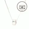 Sterling Silver Bead Necklace - Love To Run -goneforarun Sales 2023 tr 47614