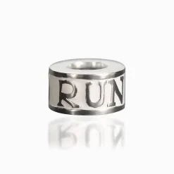 Sterling Silver Bead Necklace - Love To Run -goneforarun Sales 2023 tr 47614 BEAD 3
