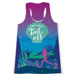 Women's Performance Tank Top - Run Your Tail Off