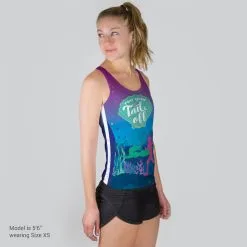 Women's Performance Tank Top - Run Your Tail Off -goneforarun Sales 2023 tr 47635 MODEL
