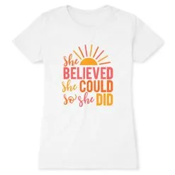 Women's Everyday Runners Tee - She Believed