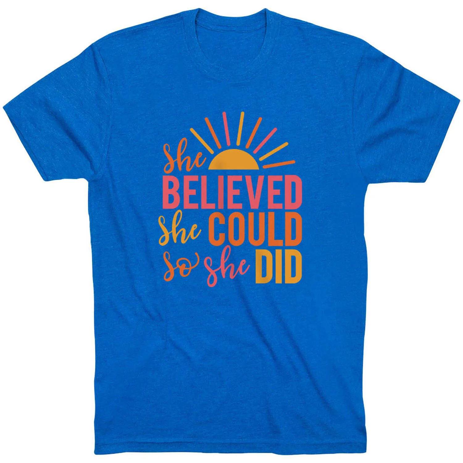 Short Sleeve T-Shirt - She Believed 9 Short Sleeve T-Shirt - She Believed - Image 7