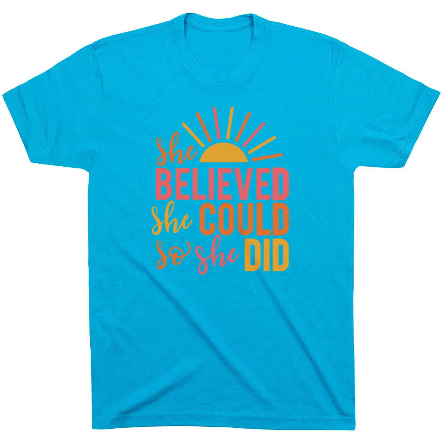 Short Sleeve T-Shirt - She Believed 10 Short Sleeve T-Shirt - She Believed - Image 8