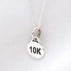 Sterling Silver 10K Oval Necklace -goneforarun Sales 2023 tr rj10kneck CABLELINK MAIN